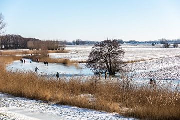 Schlittschuhlaufen in Holland