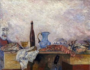 James Ensor. Maske und Krustentiere