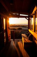 L'heure d'or à la maison de la plage V2