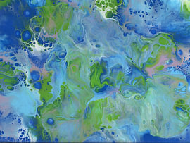 Fluid Art No. 08 by GreenART by Hubert Fenzl