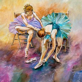 Balletmeisjes van Angelique van den Berg