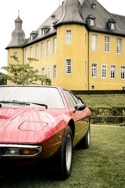 Lamborghini Urraco Italiaanse klassieke sportwagen uit de jaren '70 van Sjoerd van der Wal