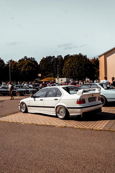 BMW e36 from behind par Bastian Spitzner