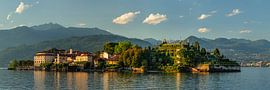 Borromean Islands on Lake Maggiore at sunset by Markus Lange