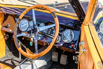 Bugatti Typ 57 Berline 1930er Jahre Oldtimer-Interieur