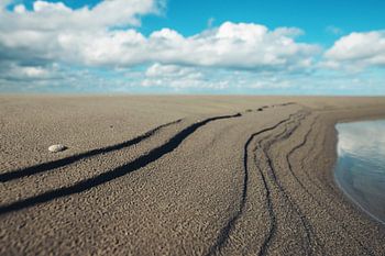 Raum, Wolken, Linien