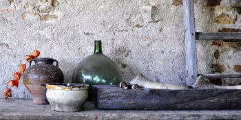 Nature morte dans la campagne française