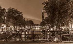 Amsterdamse Prinsengracht  van Jolanda de Buyzer