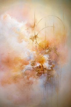 Blurred nature image - La Vie en Rose by Joriali abstract and digital art