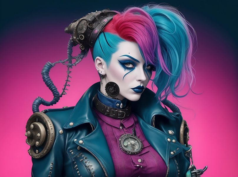 Steampunk Woman XIV von DeVerviersBelgium