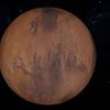3D Render vom Planeten Mars von Tom Voelz