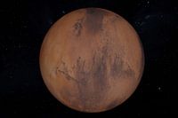 3D Render van de planeet Mars