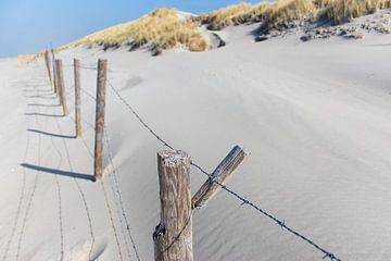 Clôture à la dune sur Mathijs De Koning