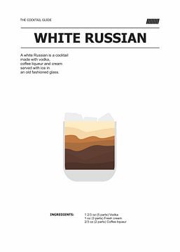 witte russische cocktail van Ratna Mutia Dewi