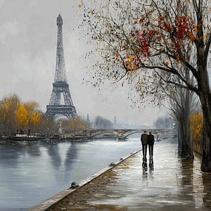 Herbstspaziergang an der Seine
