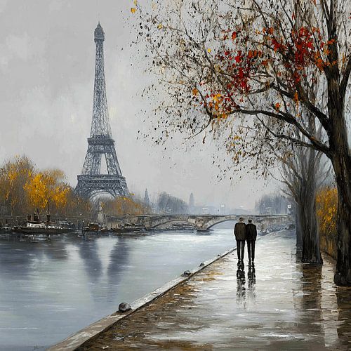 Herbstspaziergang an der Seine