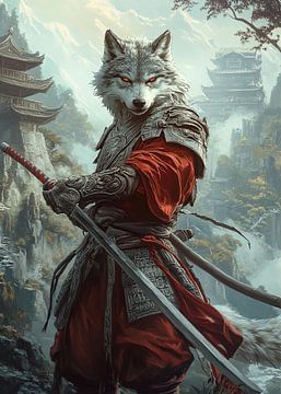 Kung Fu Wolf van FotoKonzepte