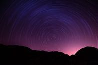 Sternenhimmel im Dana-Nationalpark, Jordanien von Laura Vink Miniaturansicht