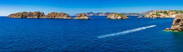 Panorama van Costa de la Calma, prachtige kust van Mallorca van Alex Winter