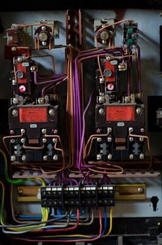 Image colorée du cabinet de contrôle