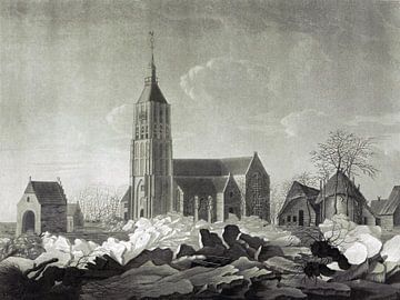 A. Lutz, Asperen met opgekruid ijs, 1809