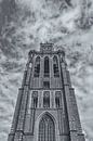 Grote Kerk in Dordrecht - zwart-wit van Tux Photography thumbnail