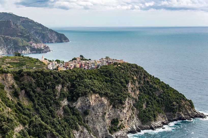 Corniglia in Cinque Terre van Easycopters