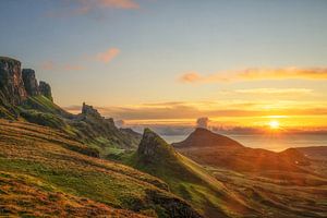 Zonsopkomst in de Quiraing