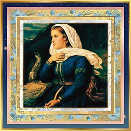 S.F. Remastered Version von Ingeborg von Peter Nicolai Arbo von Silver Fox Art Decor