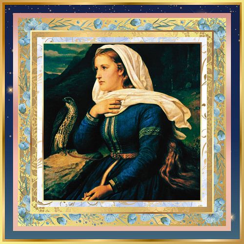 S.F. geremasterde versie van Ingeborg door Peter Nicolai Arbo