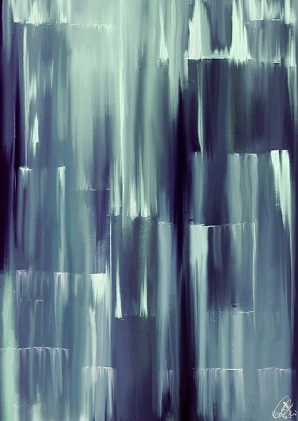 Rained snow 2 by Remco den Boesterd