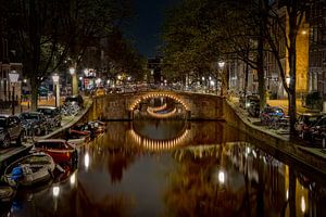 Nacht über Amsterdam von Sabine Wagner