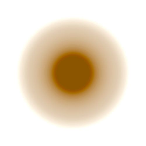 Zon Goud Oker Kleurverloop Abstracte Kunst