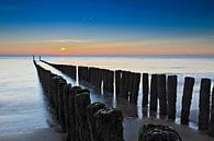 Stimmungsvoller Sonnenuntergang in Zeeland von gaps photography Miniaturansicht
