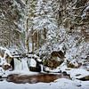 Winter am Kai-Woog-Gumpen Wasserfall von Jürgen Schmittdiel Photography