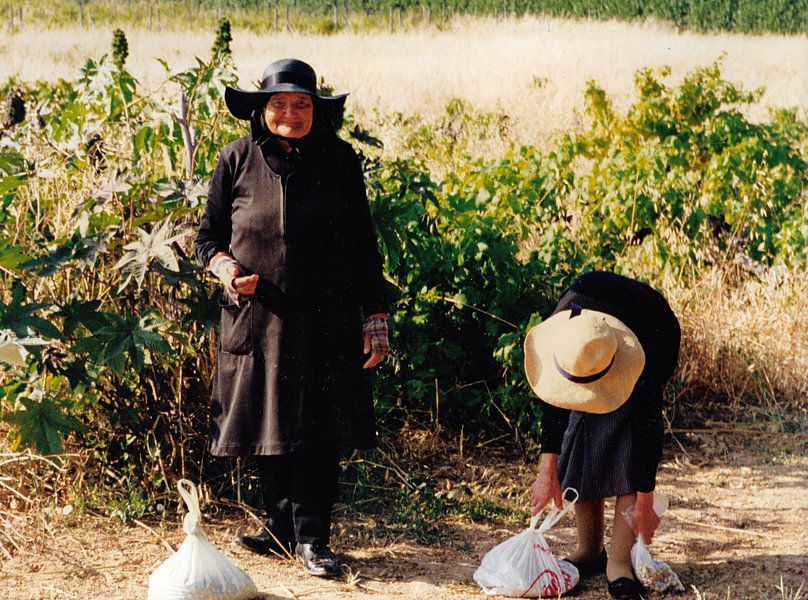 Alte portugiesische Frauen. von Ineke de Rijk