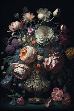 Blumen-Stillleben von Bert Nijholt