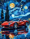 Ferrari SF90 Stradale Starry Night by MIROKKU thumbnail
