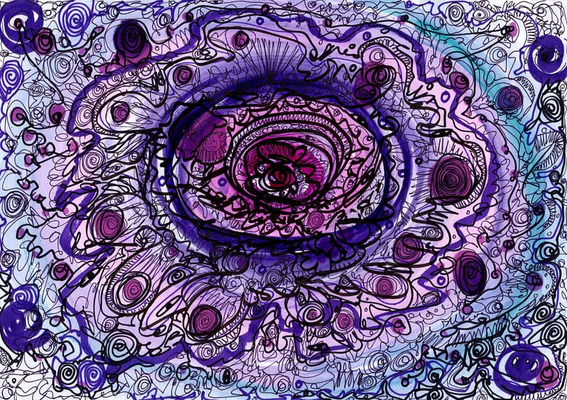 C'est l'heure de la fête de l'âme par MY HAPPY SOUL ART