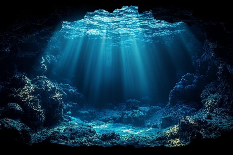 life underwater background by Egon Zitter