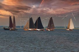 Botters for Spakenburg by Brian Morgan