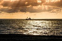 Schöner Sonnenuntergang, Landschaftsfotografie