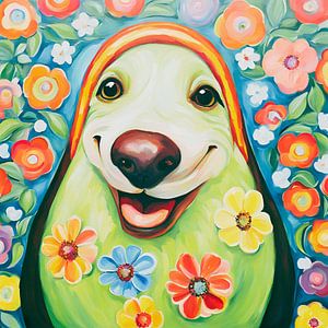 Hundesohn Snoosy Gemälde