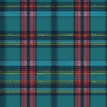 Vintage Plaid # IV by Whale & Sons