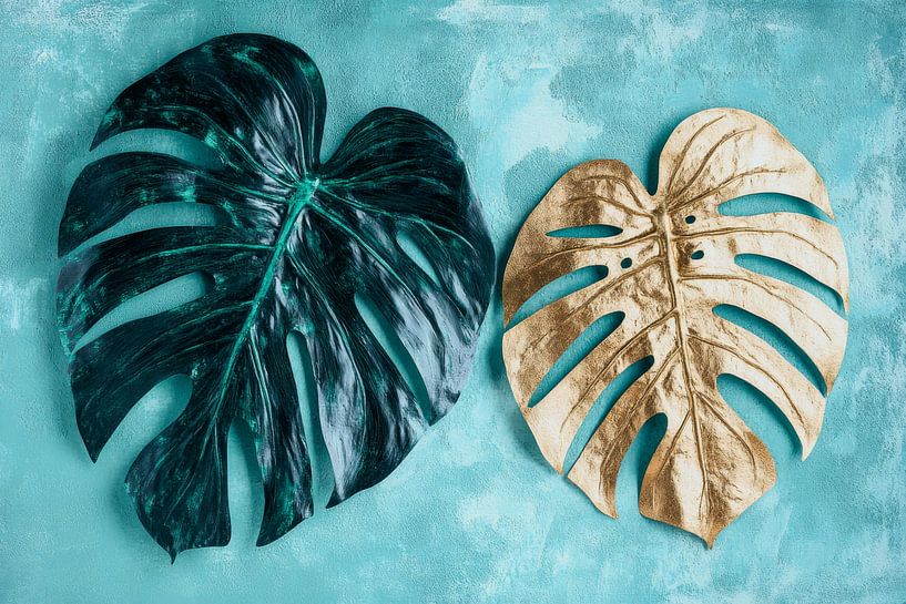 Leaf arrangement by Poster Art Shop