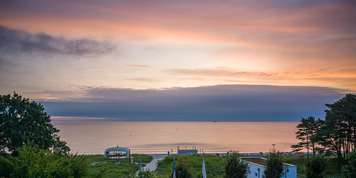 Binz (Rügen) – Baltic Sea beach at dusk