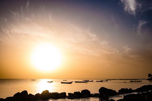 Sonnenuntergang Saly, Senegal 2019