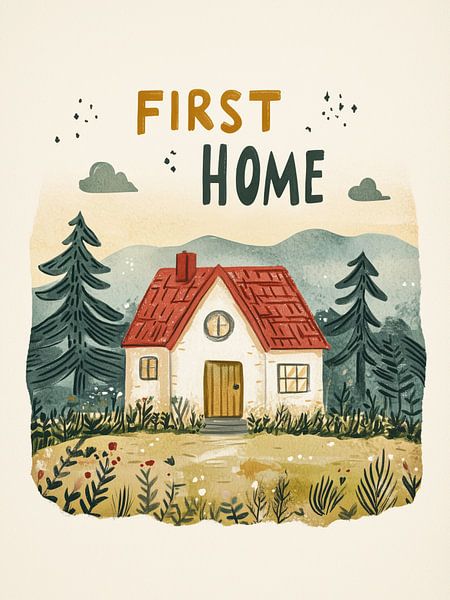 First Home No 3 von Treechild