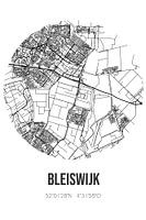 Bleiswijk (Zuid-Holland) | Landkaart | Zwart-wit