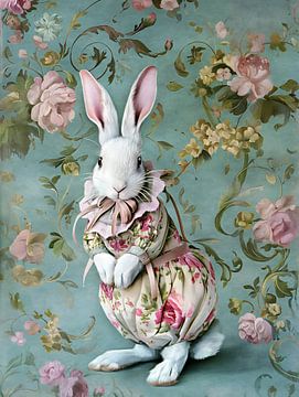 Rococo Bunny by Jacky